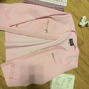 Beautiful Pink Blazer with shoulder pads